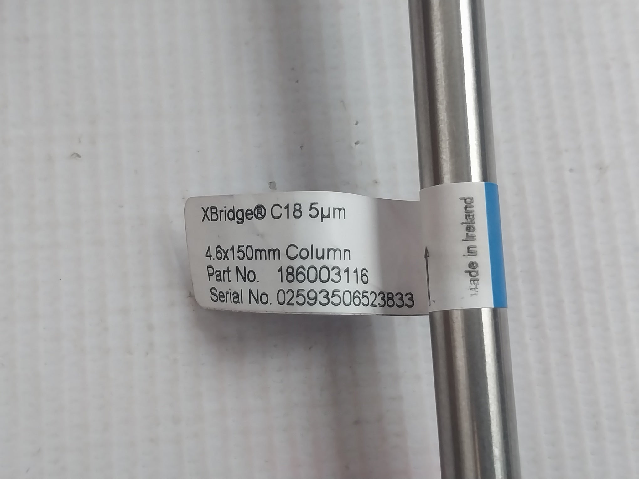 Waters 186003116 Xbridge Beh Column C18 4.6X150Mm 5 Micrometer.