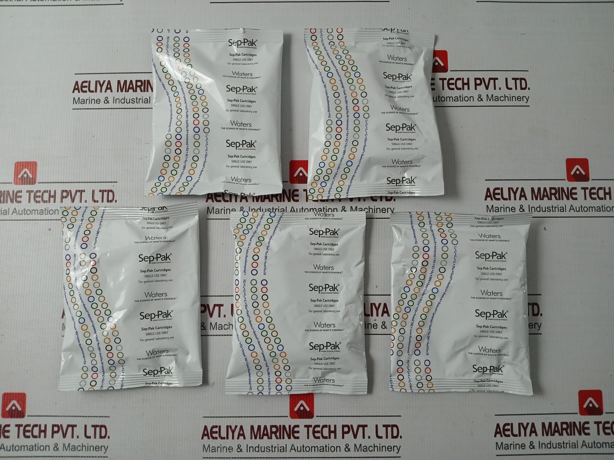 Lot Of 5X Waters Wat023501Dl Plus Light Double Luer-Lock Cartridge(10Pcs Pack)