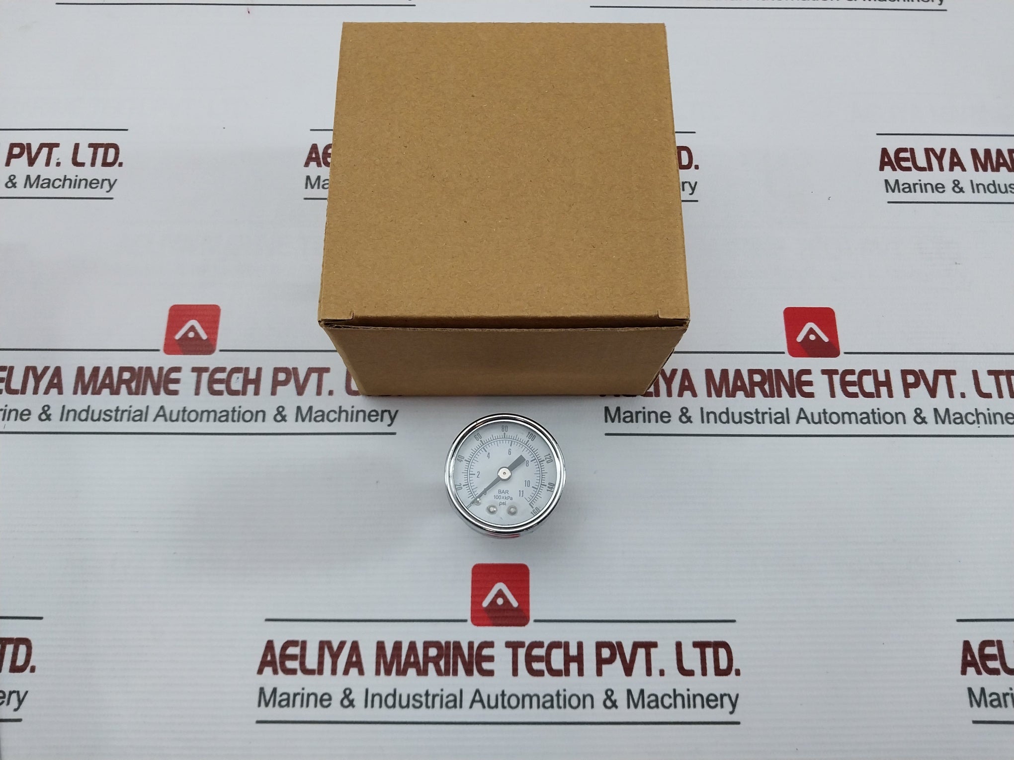 Pressure Gauge 0-11 Bar 100Kpa 0-160Psi