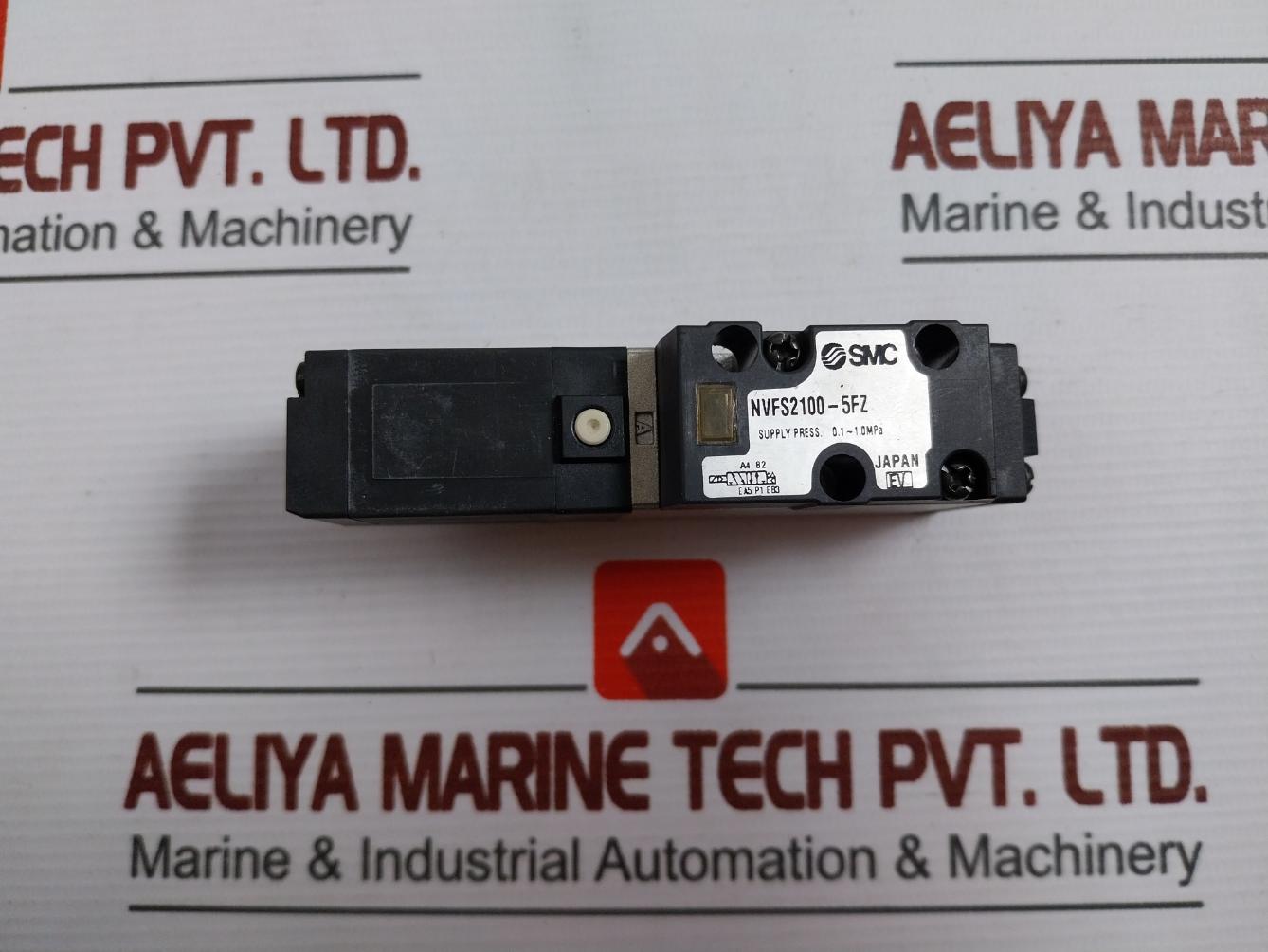 Smc Nvfs2100-5Fz Solenoid Valve Supply Press.0.1-mpa
