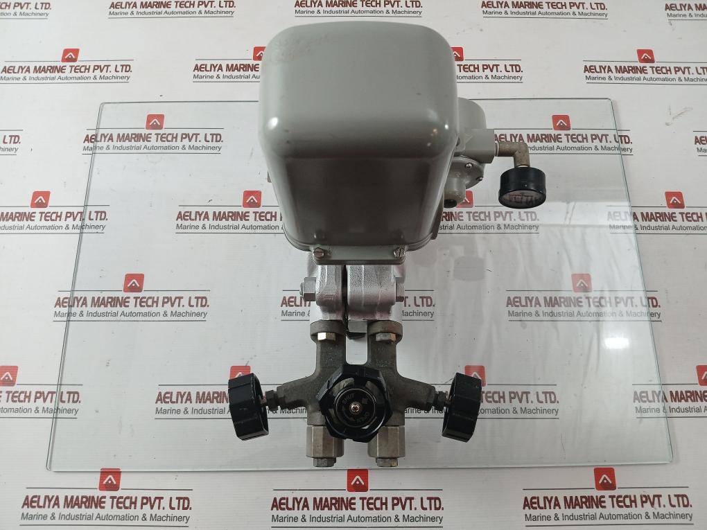 Yokogawa 35 Kgf/Cm2 Pneumatic Pressure Transmitter Part No: Y/15A1-lk1/L/Gas-fm/Cal-m