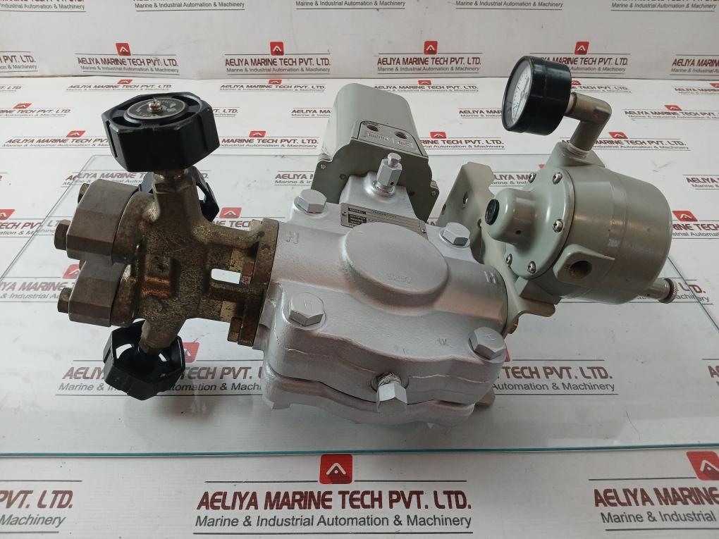 Yokogawa 35 Kgf/Cm2 Pneumatic Pressure Transmitter Part No: Y/15A1-lk1/L/Gas-fm/Cal-m