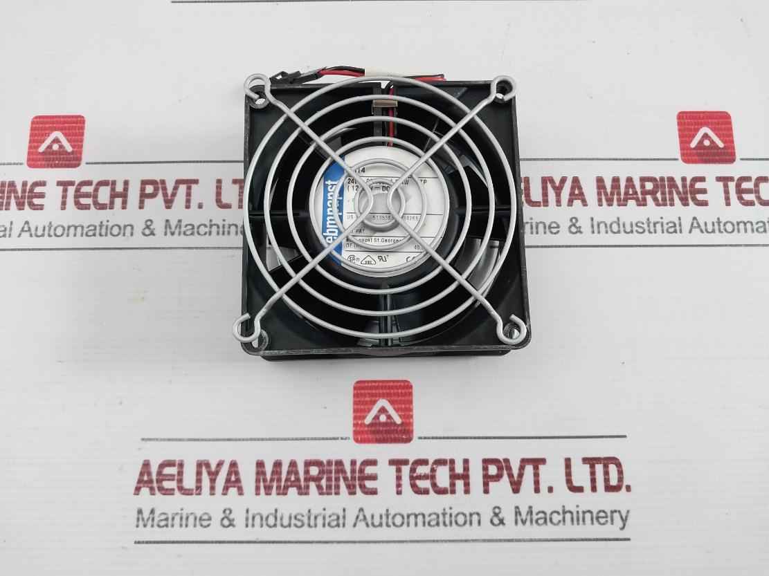 Ebm Papst 24V 100Ma 2.4W Dc Axial Cooling Fan 3314