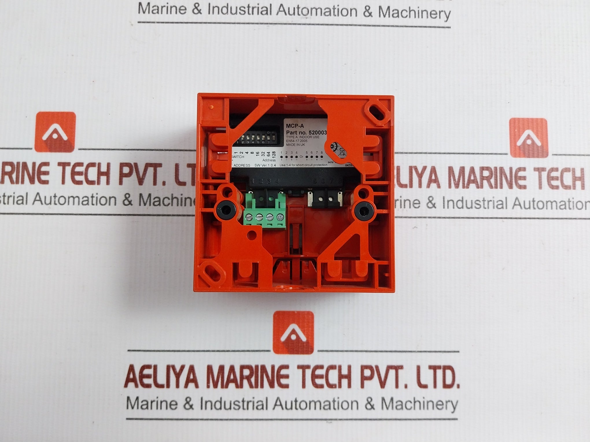 Consilium Mcp-a 5200030-01A Manual Call Point