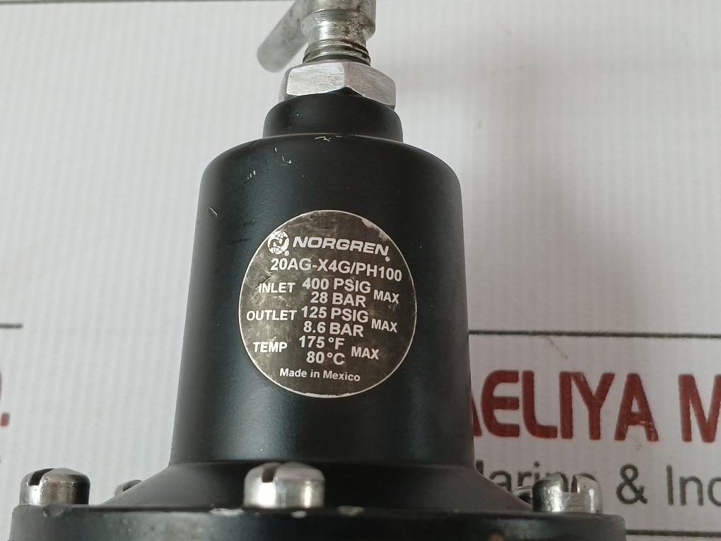 20Ag-x4G/Ph100 Norgren Air Pressure Regulator 28Bar 400Psig