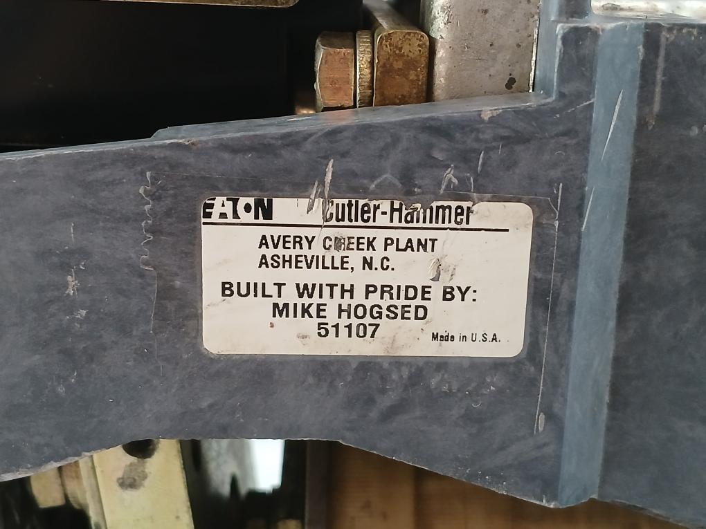 2120A07G13 Dpm Contactor 1250Amps 1000Vdc Cutler-hammer