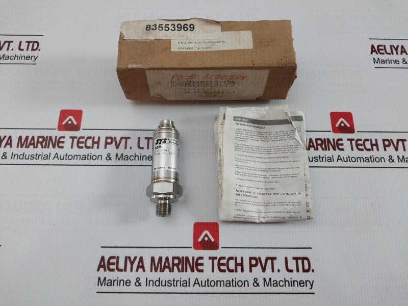 2197016-16 Pressure Transmitter 0 To 200 Psi 9-33 Vdc Sts
