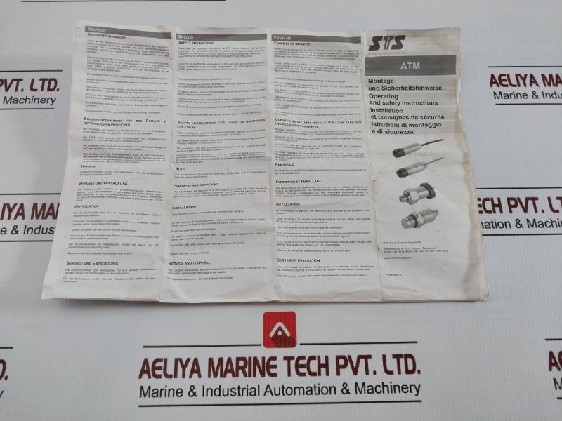 2197016-16 Pressure Transmitter 0 To 200 Psi 9-33 Vdc Sts