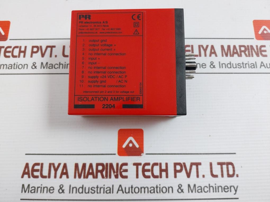 2204DF-Isolation-Amplifier-By-Pr-Electronics-24vdc-500-2500ohm-4-20ma-8