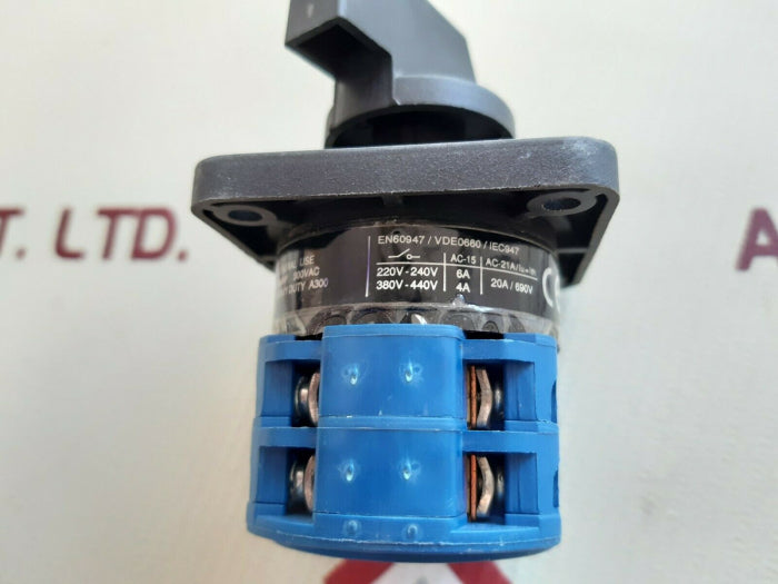 Kraus & Naimer Ca10-1-a221.600-e Rotary Switch