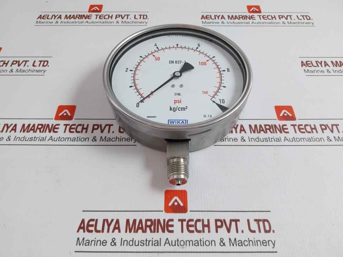 230.20.160 Pressure Gauge 0 To 140Psi-10 Kg/Cm2 Wika