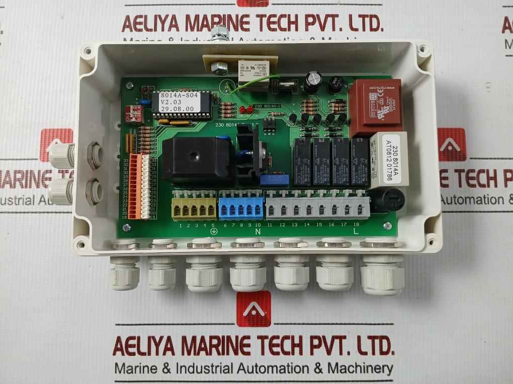 230 8014A-s04 Electronic Control Box Rudolf Kollers 230V 50Hz 16A