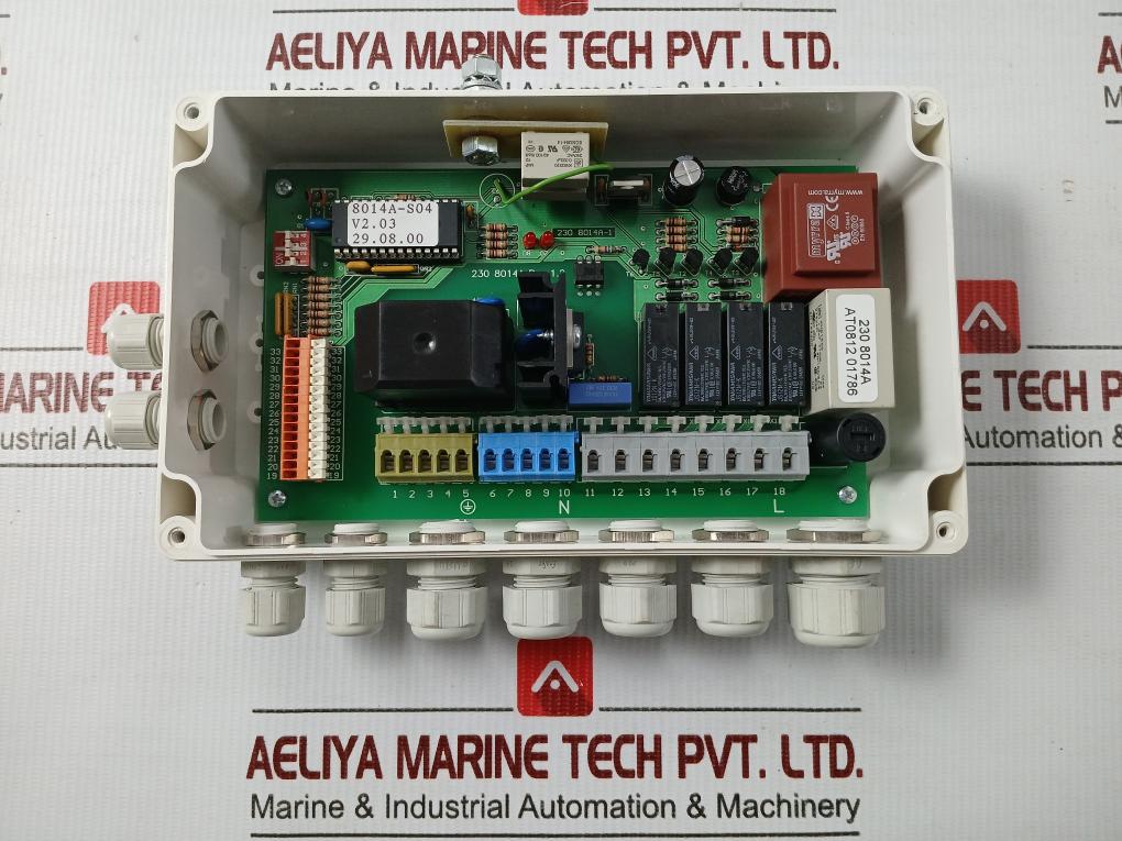 230 8014A-s04 Electronic Control Box Rudolf Kollers 230V 50Hz 16A