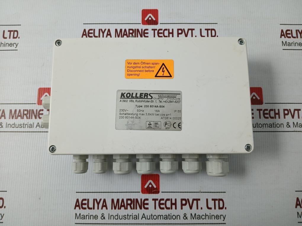 230 8014A-s04 Electronic Control Box Rudolf Kollers 230V 50Hz 16A