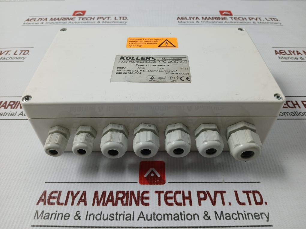 230 8014A-s04 Electronic Control Box Rudolf Kollers 230V 50Hz 16A