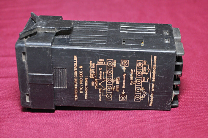 Selec Dtc503 Temperature Controller 90 To 270Vac/Dc 50/60Hz