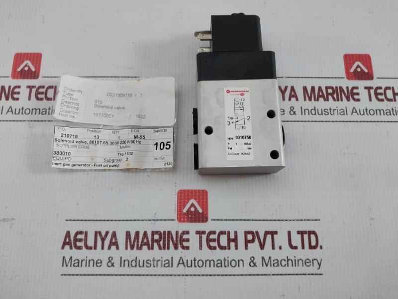 230V Solenoid Valve 8010750 Norgren