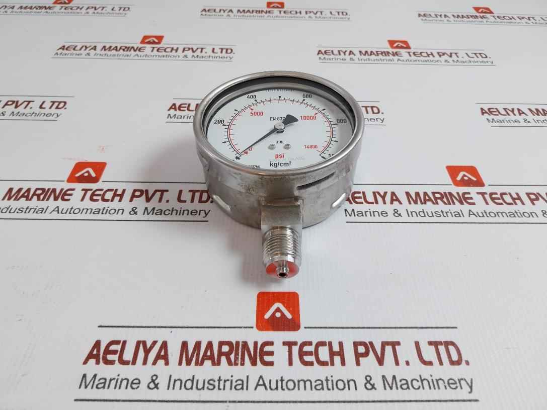 232.50.100 Pressure Gauge 0 To 1000 Kg/Cm2 0 To 14000 Psi Wika
