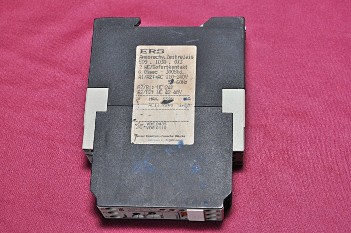Janssen E09. 1030. 0X3 ERS Andrechv Zeitrelais Timing Relay AC110-240V