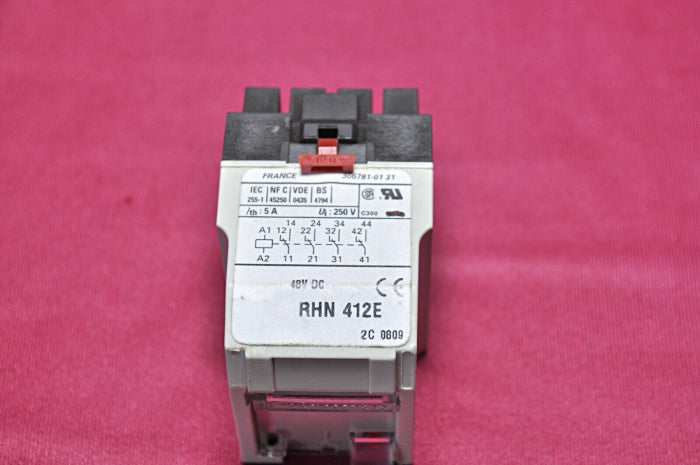 Telemecanique rhn 412e relay 48v
