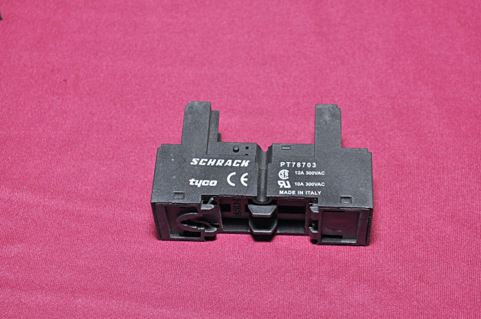 Schrack Pt 78703 Relay Socket 12A 300Vac