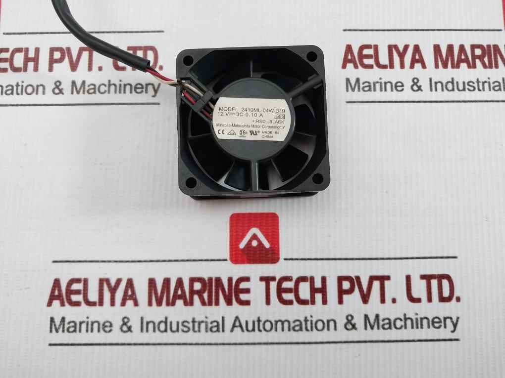 2410Ml-04W-b19 Cooling Fan 12V -dc 0.10A Minebea-matsushita