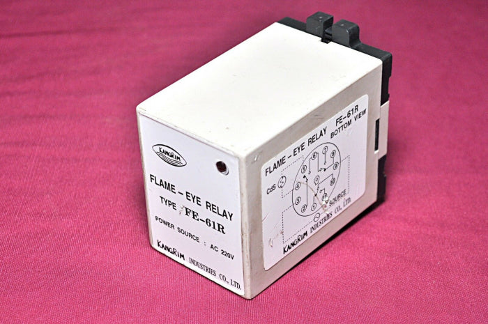 Kangrim fe-61r flame eye relay 220VAC