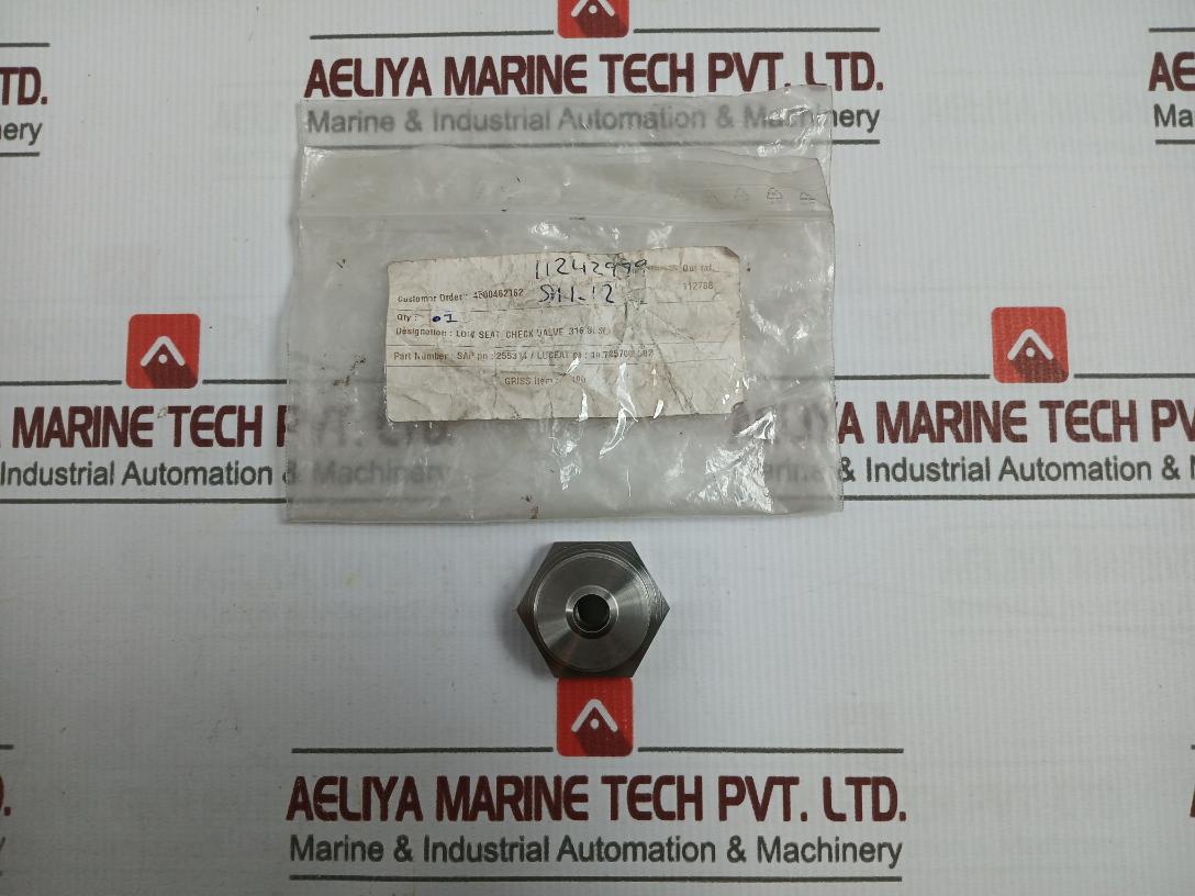 255314 Low Seat Check Valve