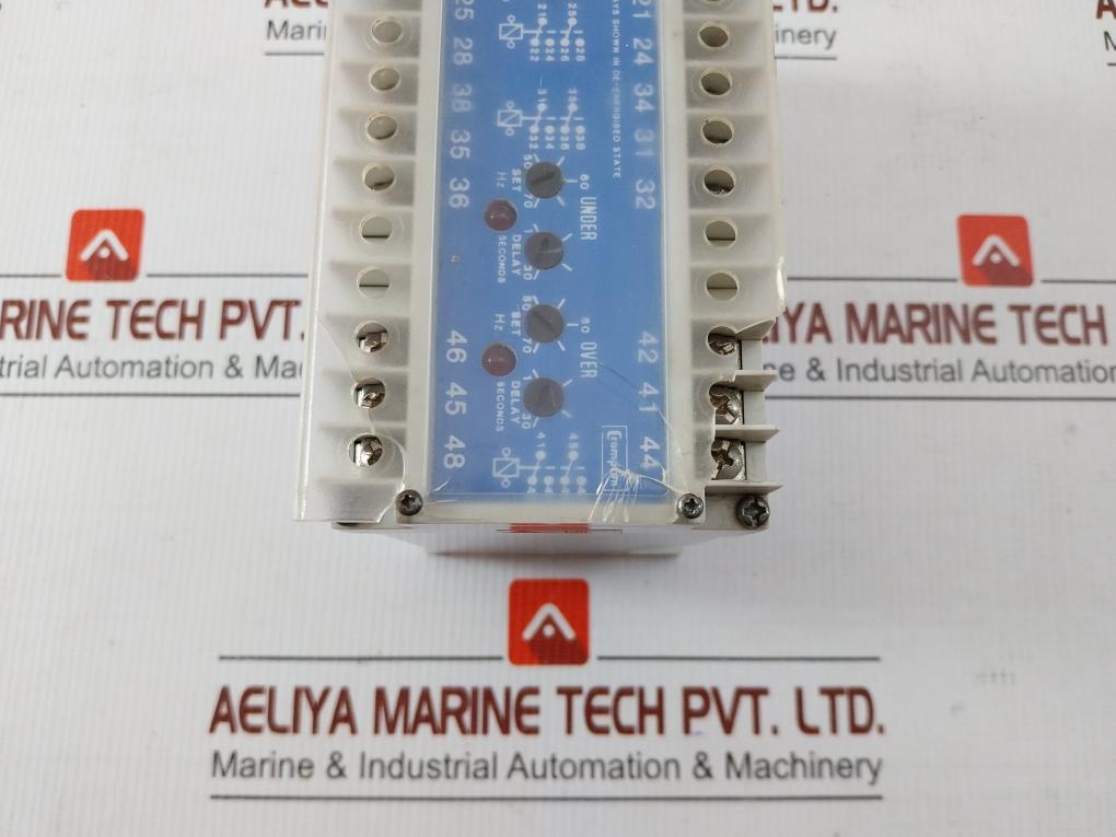 256-phvw-pqbx-c6-lc-kg Voltage And Frequency Relay 60 Hz Crompton Instruments
