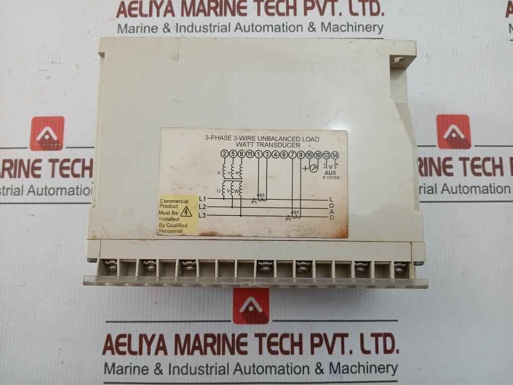 256-twmw-qahg-c6-yk-bd 3-phase Watt Transducer 4-20Ma Crompton