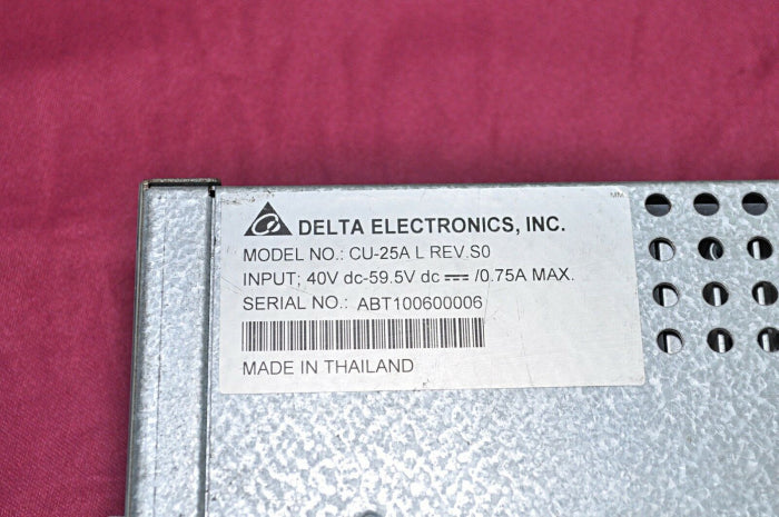 Delta Electronics Cu-25A L Rev.S0 Power Adapter 40V