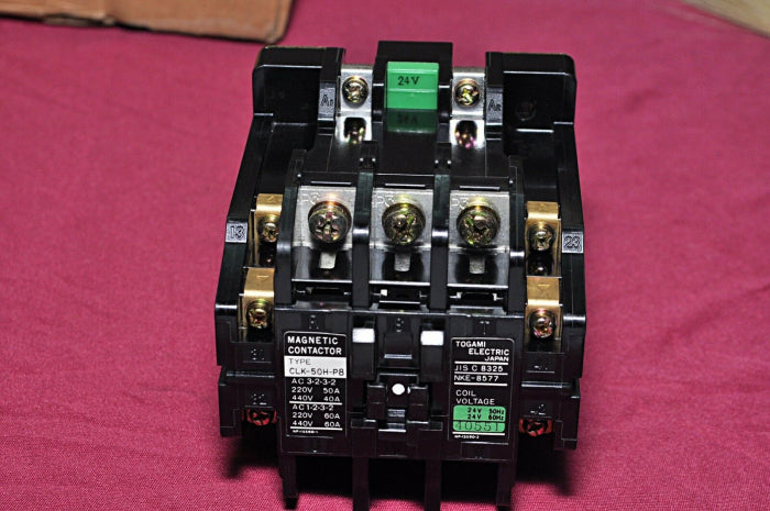 Togami Electric Clk-50h-p8 Magnetic Contactor