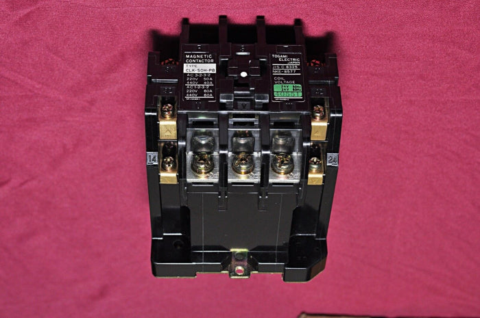 Togami Electric Clk-50h-p8 Magnetic Contactor