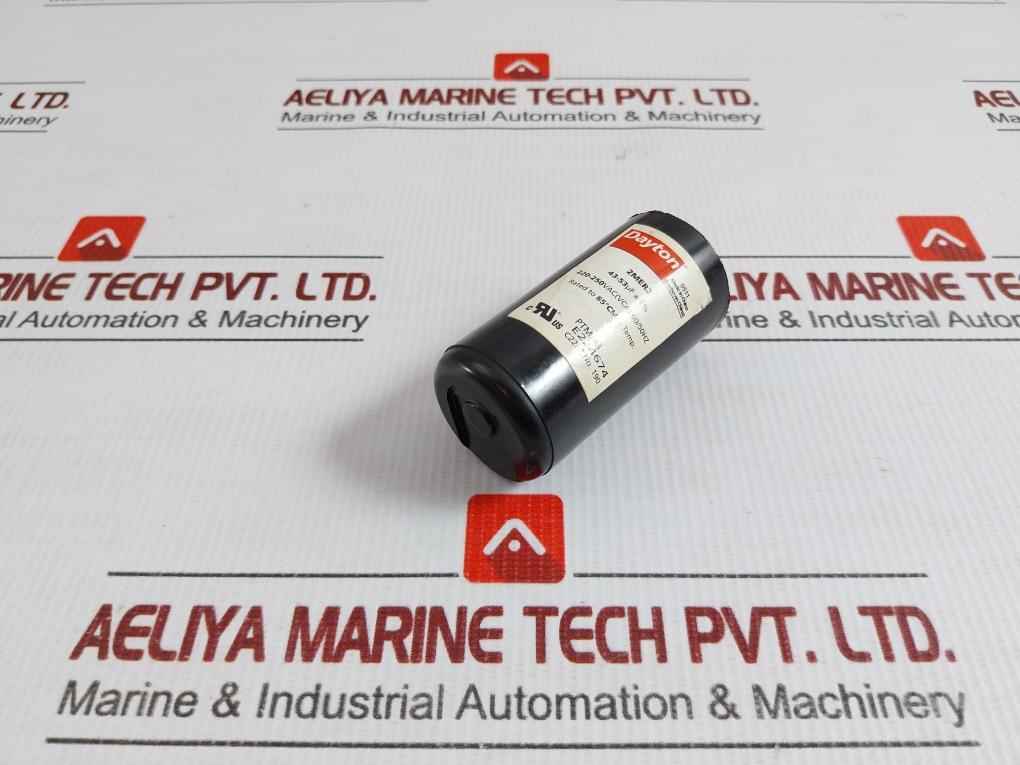 2Mer2 Motor Start Capacitor 220–250 Vac 50/60 Hz Dayton