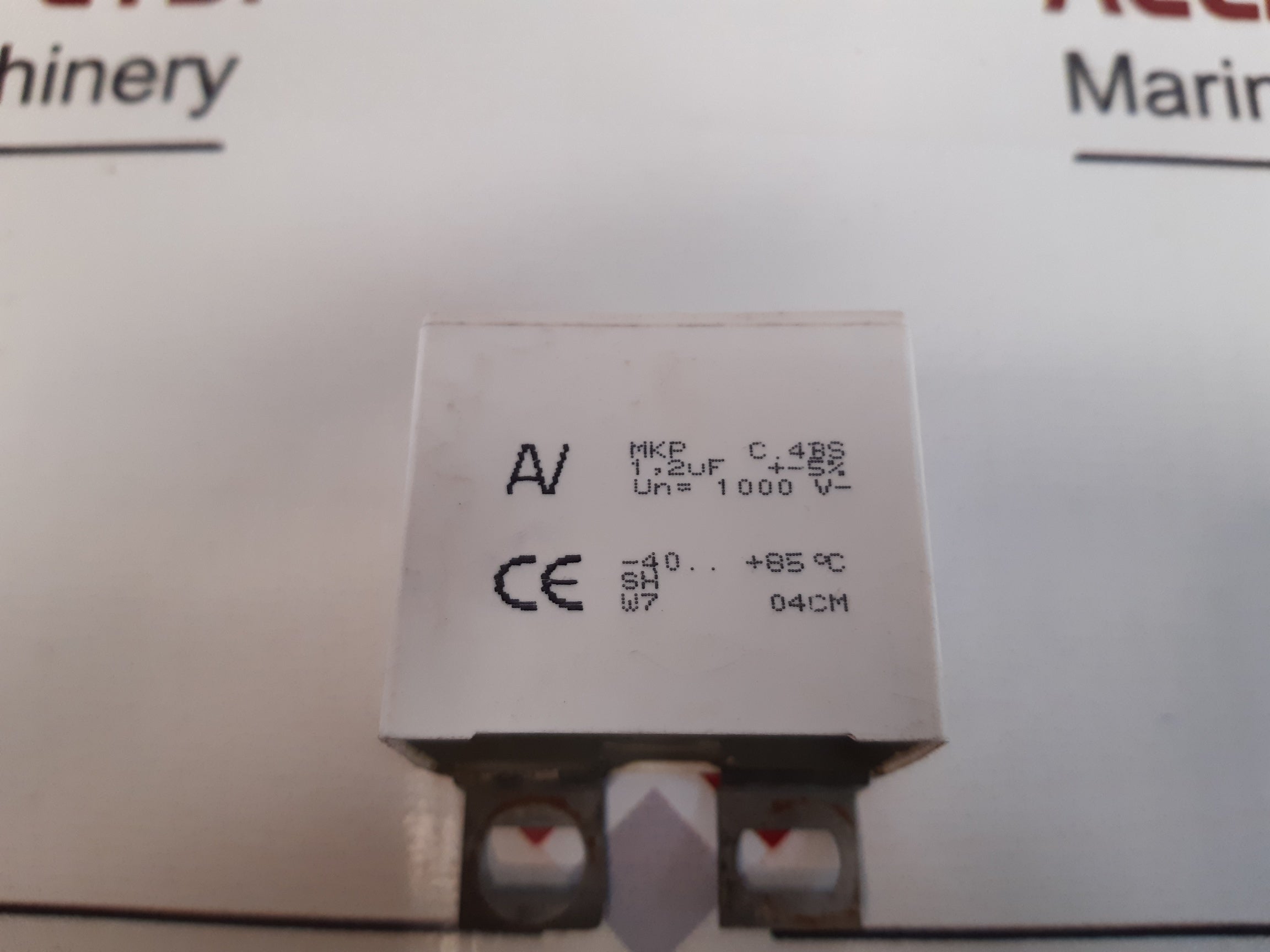 Lot of 7X Arcotronics AV MKP C.4 BS Capacitor
