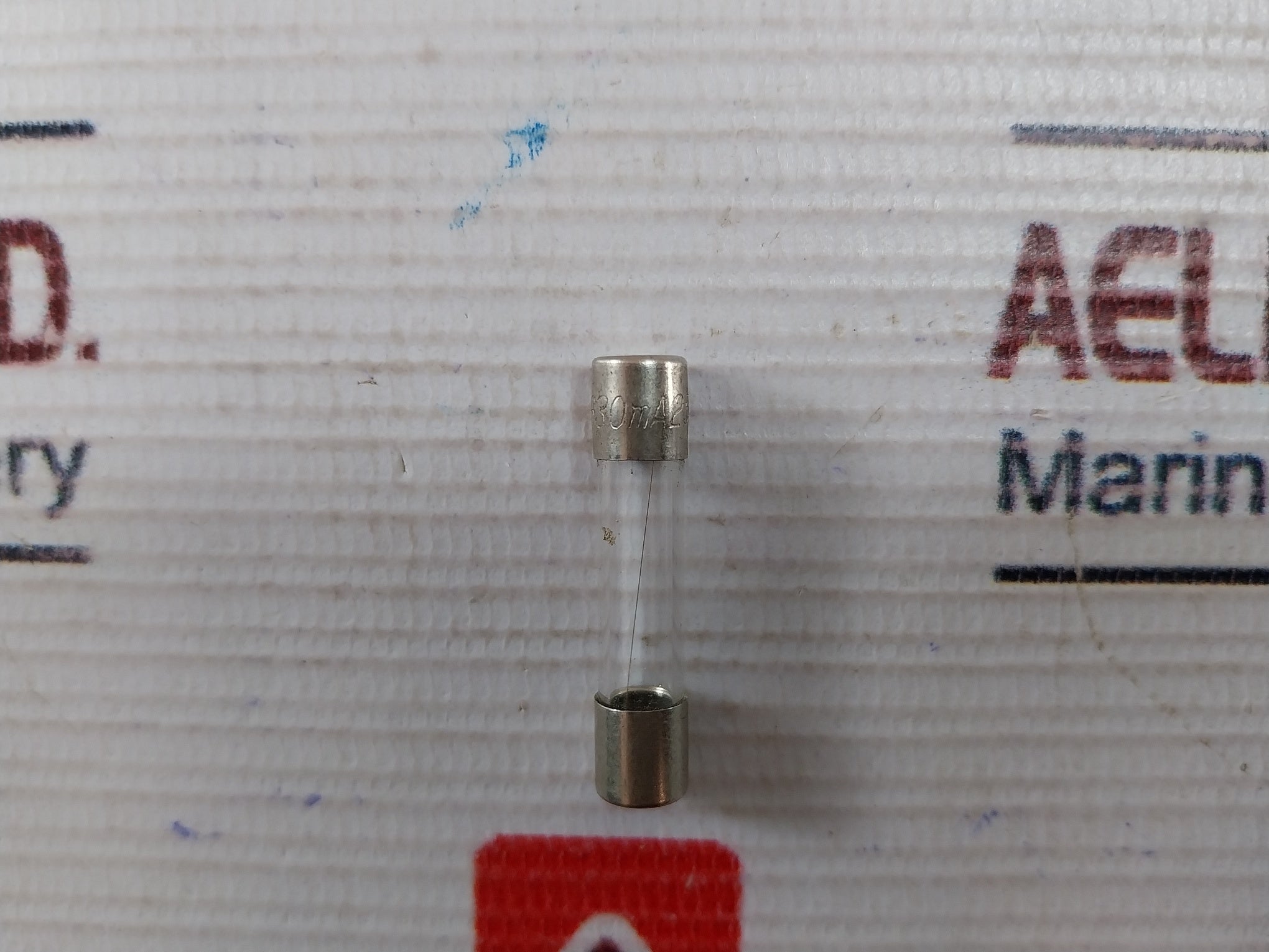 Lot of 11X F630MA 250V Glass Tube Fuse