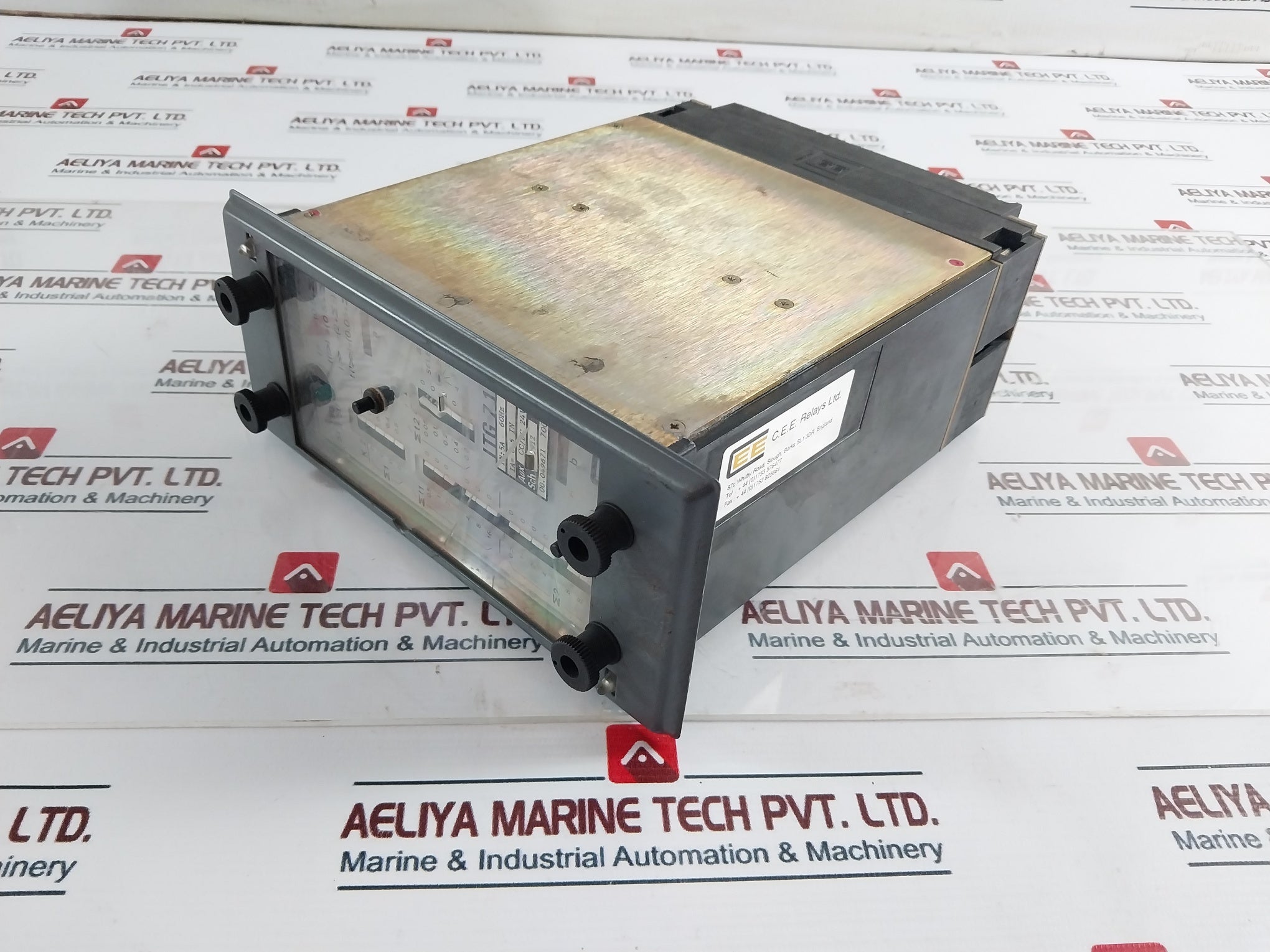C.E.E. Itg 7166 Phase Overcurrent Relay 5A 60Hz