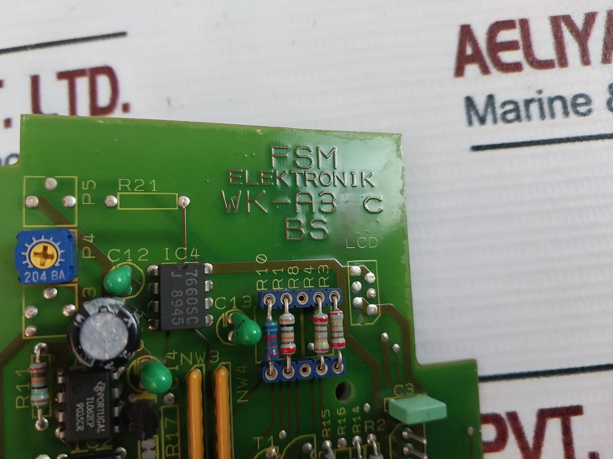 Fsm Electronic Wk-a3 C Printed Circuit Board