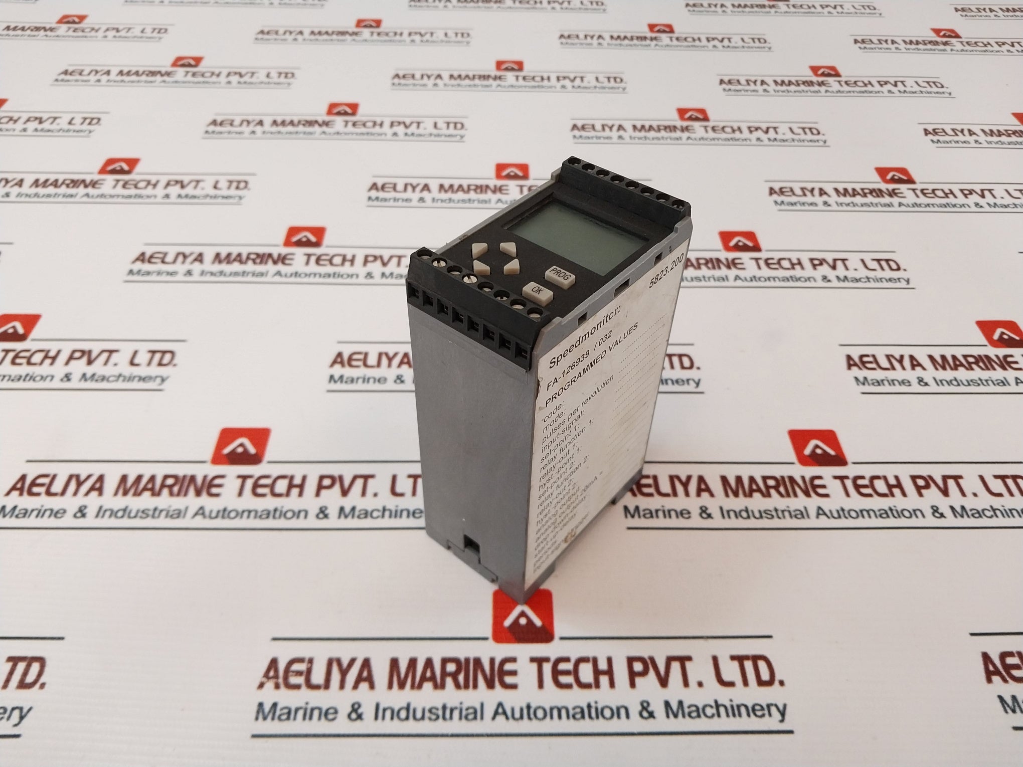 Rheintacho 5823.200 Analog Output 20Ma Speed Monitor 24Vdc