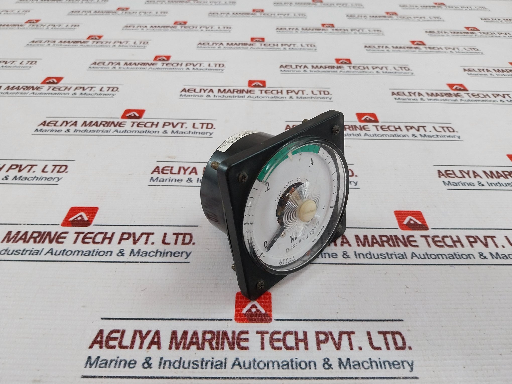 Toyo Keiki Dvf-8 Panel Meter Gauge Ch409328 0-.6 Mpa