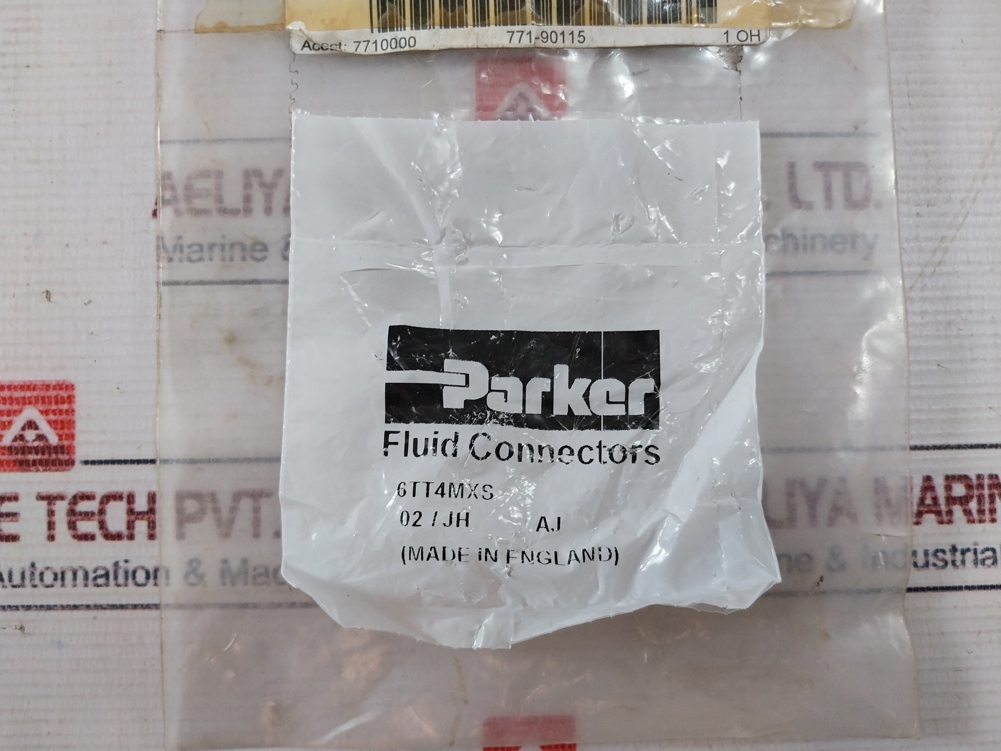 Parker 6Tt4Mxs Fluid Connector Ba0010699