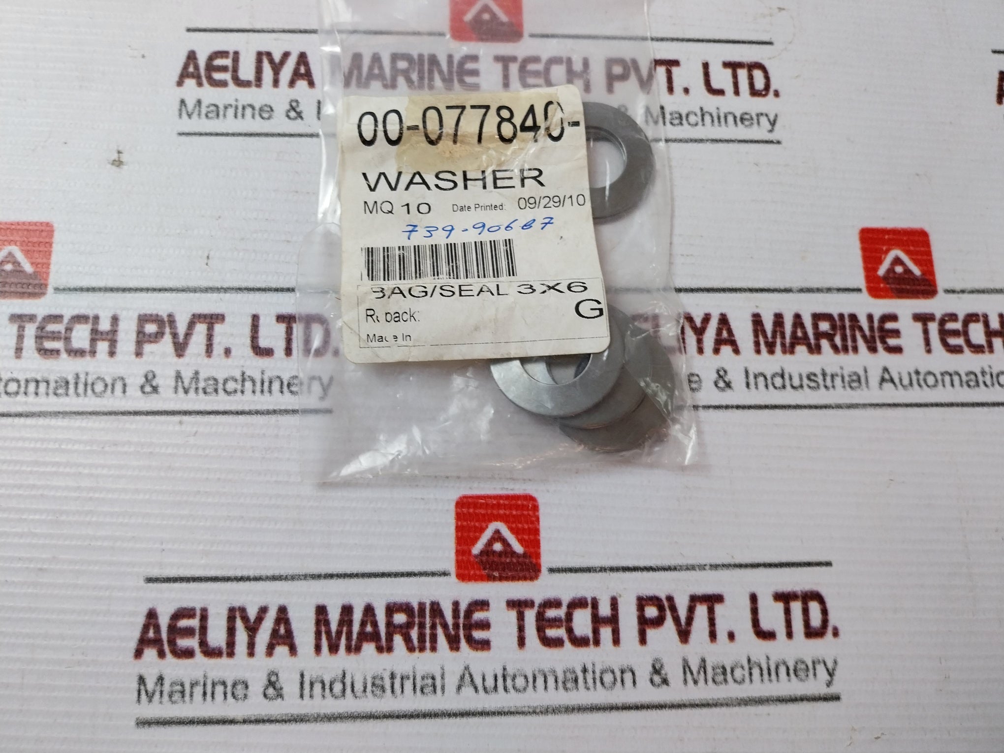 Lot of 10X Hobart 00-077840 Washer Belleville