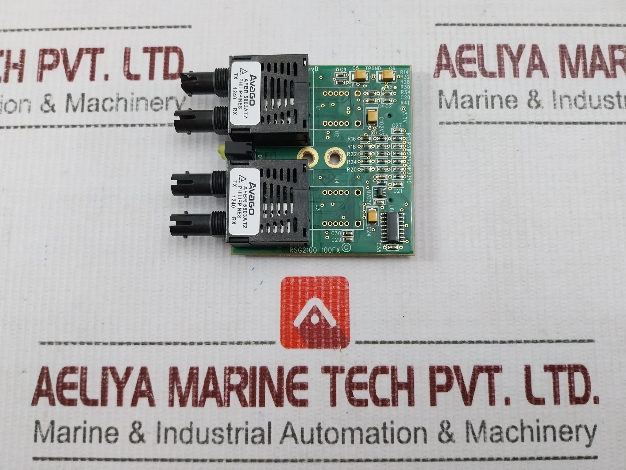 Ruggedcom Rsg2100 100Fx Fiberoptic Pcb Module
