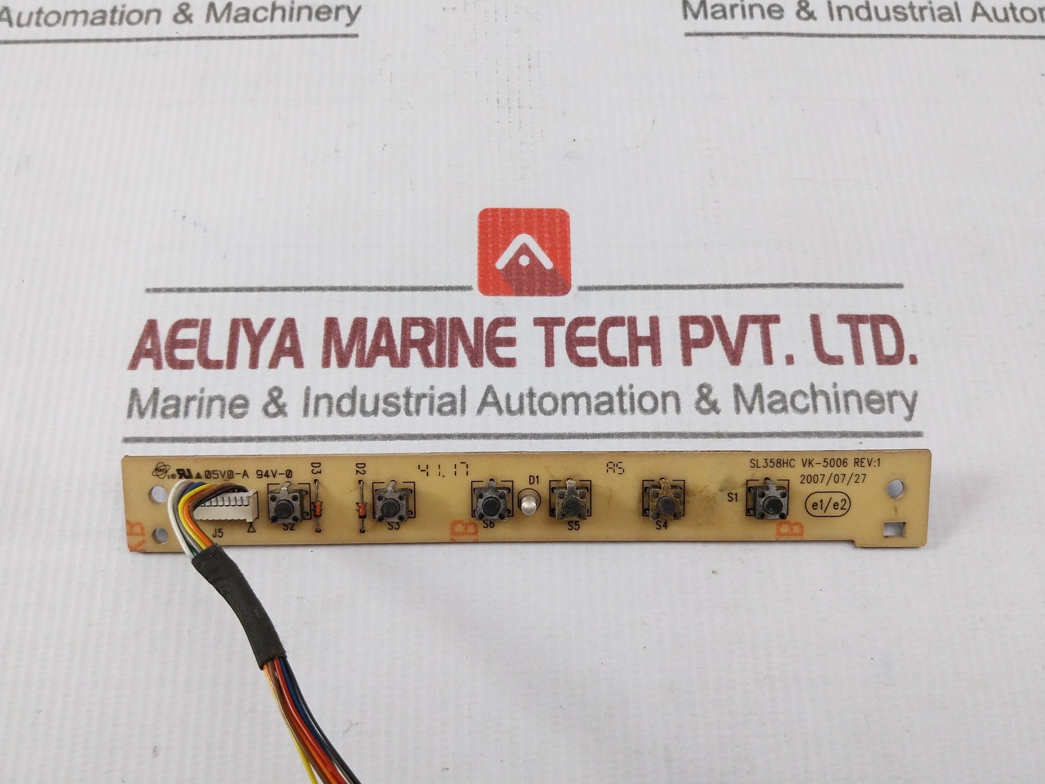 Skp Sl358Hc Vk-5006 Key Controller Board Pcb Rev-1