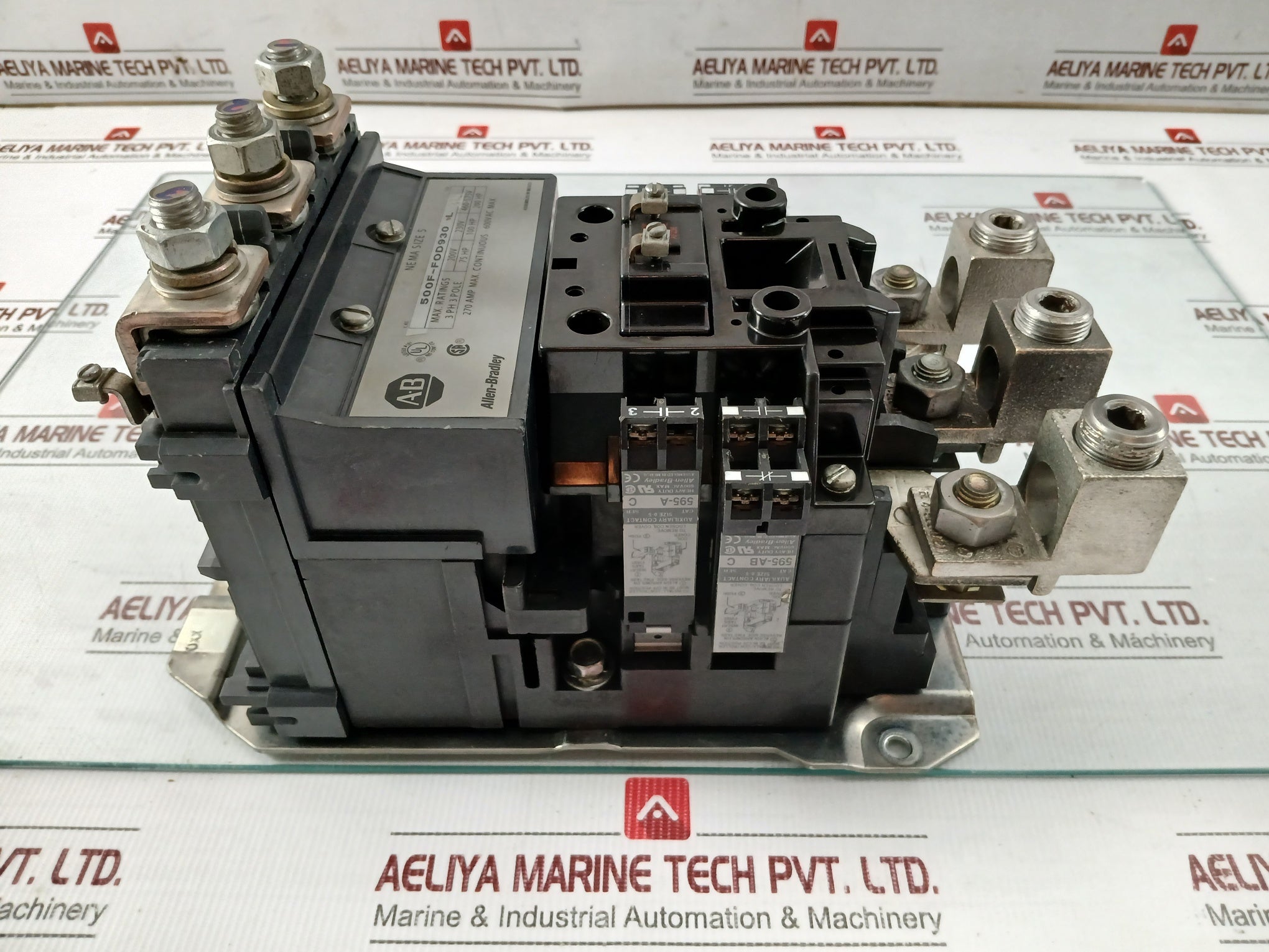 3-Pole-Ac-Dc-Contactor-Nema-Size-5-Allen-Bradley-460-575v-50-60hz-500f-Fod930-2