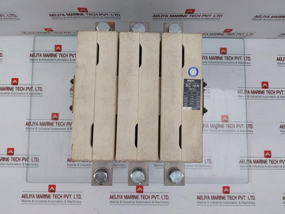 3-Pole-Magnetic-Power-Contactor-Fuji-Electric-Sc-16n-800-100-127vac-50-60hz-6