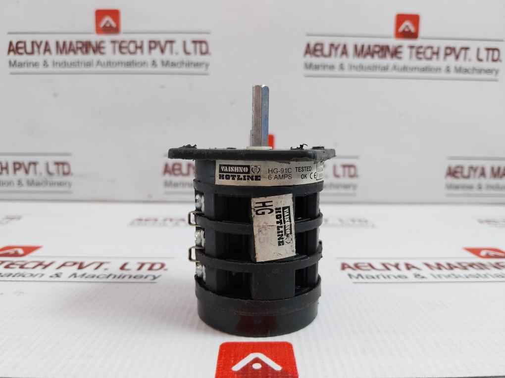 3-phase Cam Operated Rotary Switch 6 Amps Vaishno Hotline Hg-91C