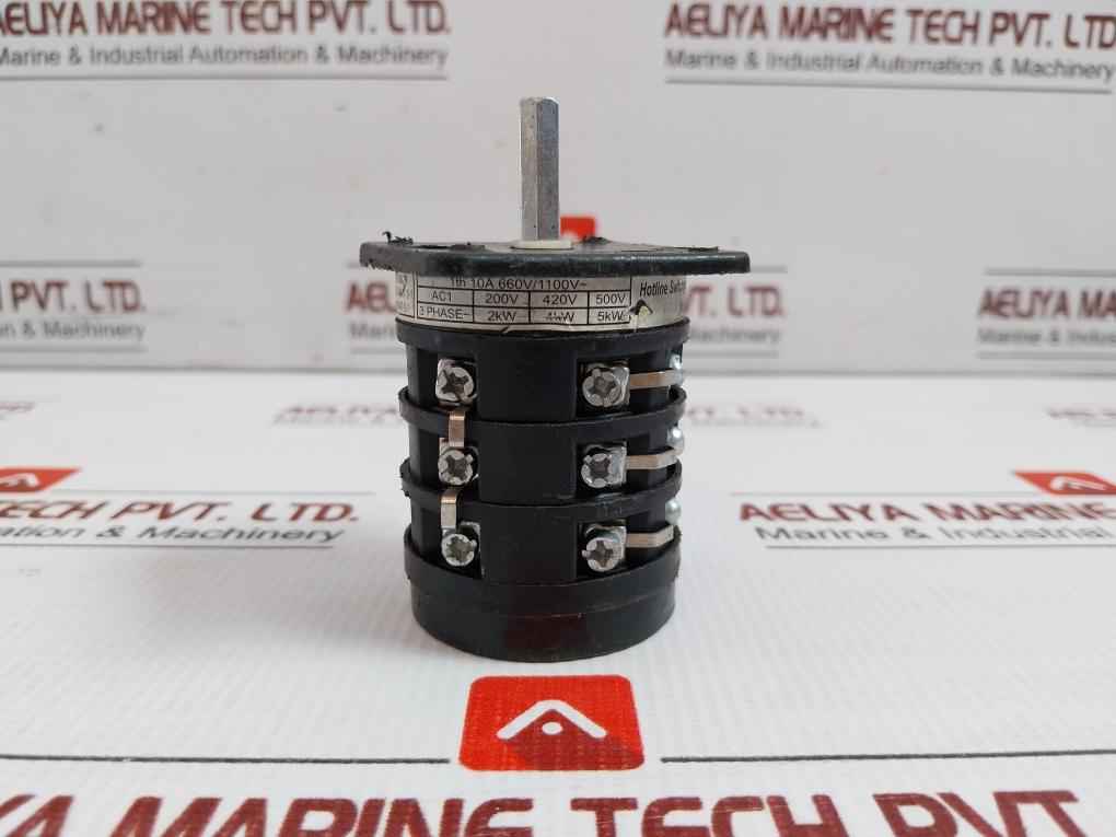3-phase Cam Operated Rotary Switch 6 Amps Vaishno Hotline Hg-91C