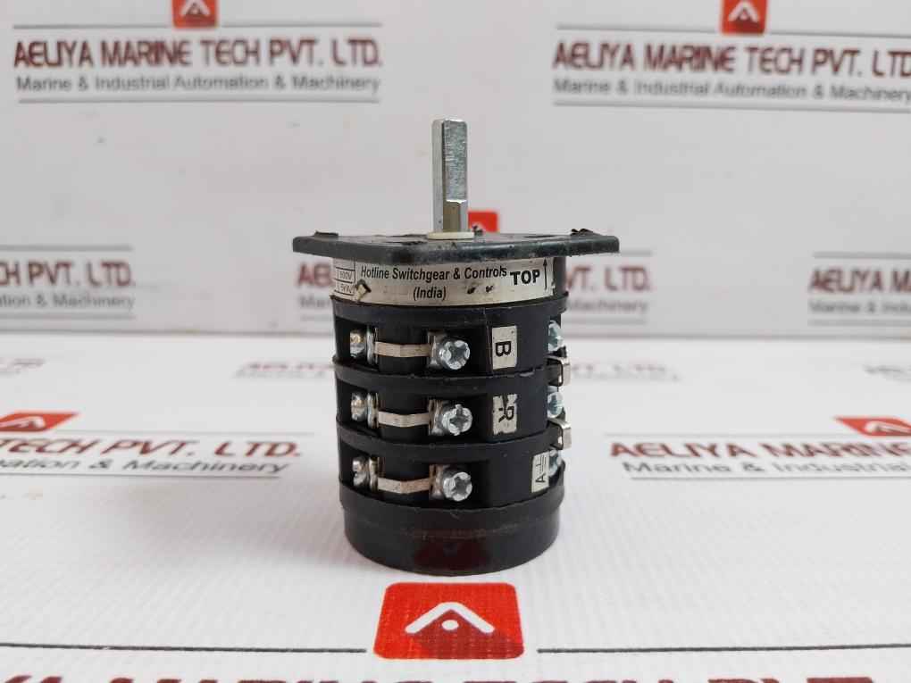 3-phase Cam Operated Rotary Switch 6 Amps Vaishno Hotline Hg-91C