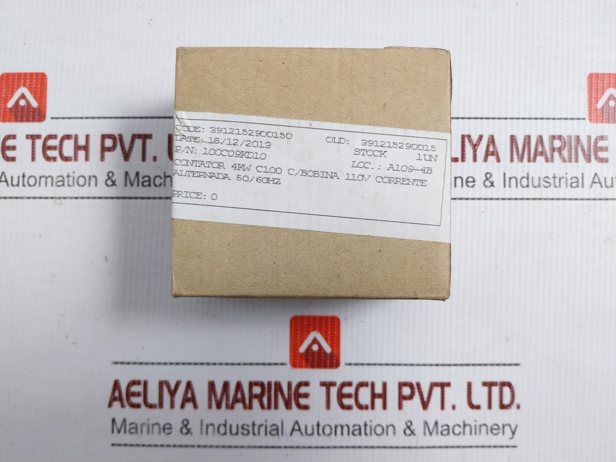 3-pole Contactor 600Vac 25A 3912152900150 Allen-bradley 100-c09*10